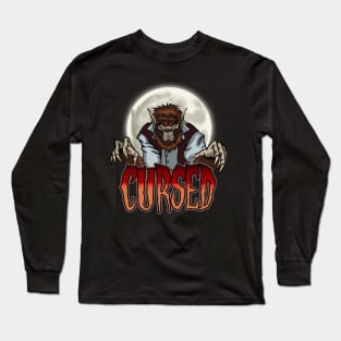 Werewolf Cursed Long Sleeve T-Shirt